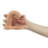 LoveToy Gode vibrant Double Pénétration 14 x 3 cm
